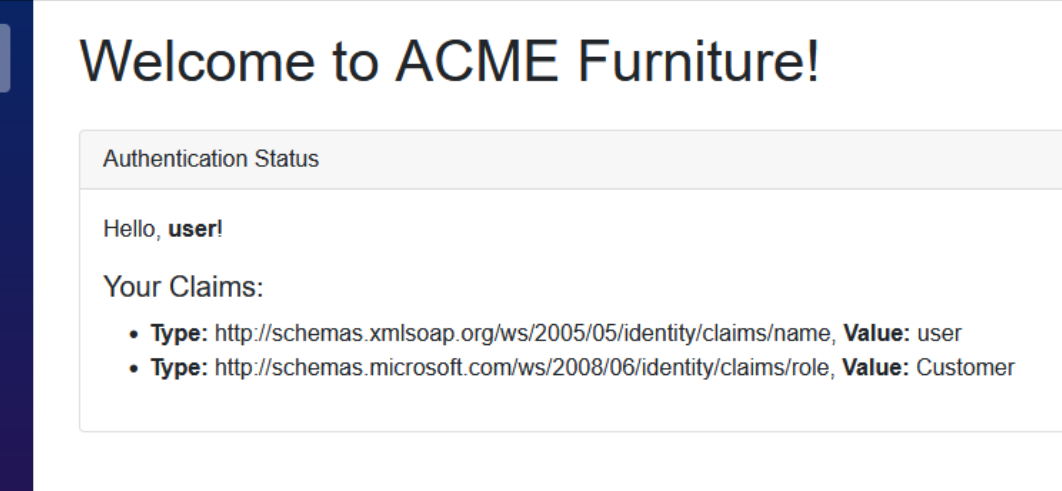 ACME Furniture project thumbnail