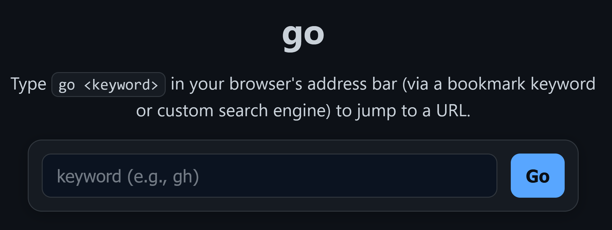 Go-search-engine project thumbnail